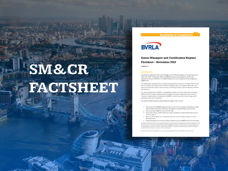 A blue washed London background with the first page of factsheet on the top