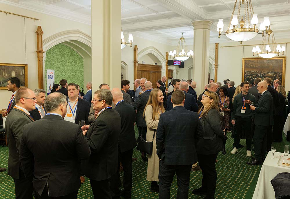 A room of guests at the Van Plan Parliamentary Reception - February 2026