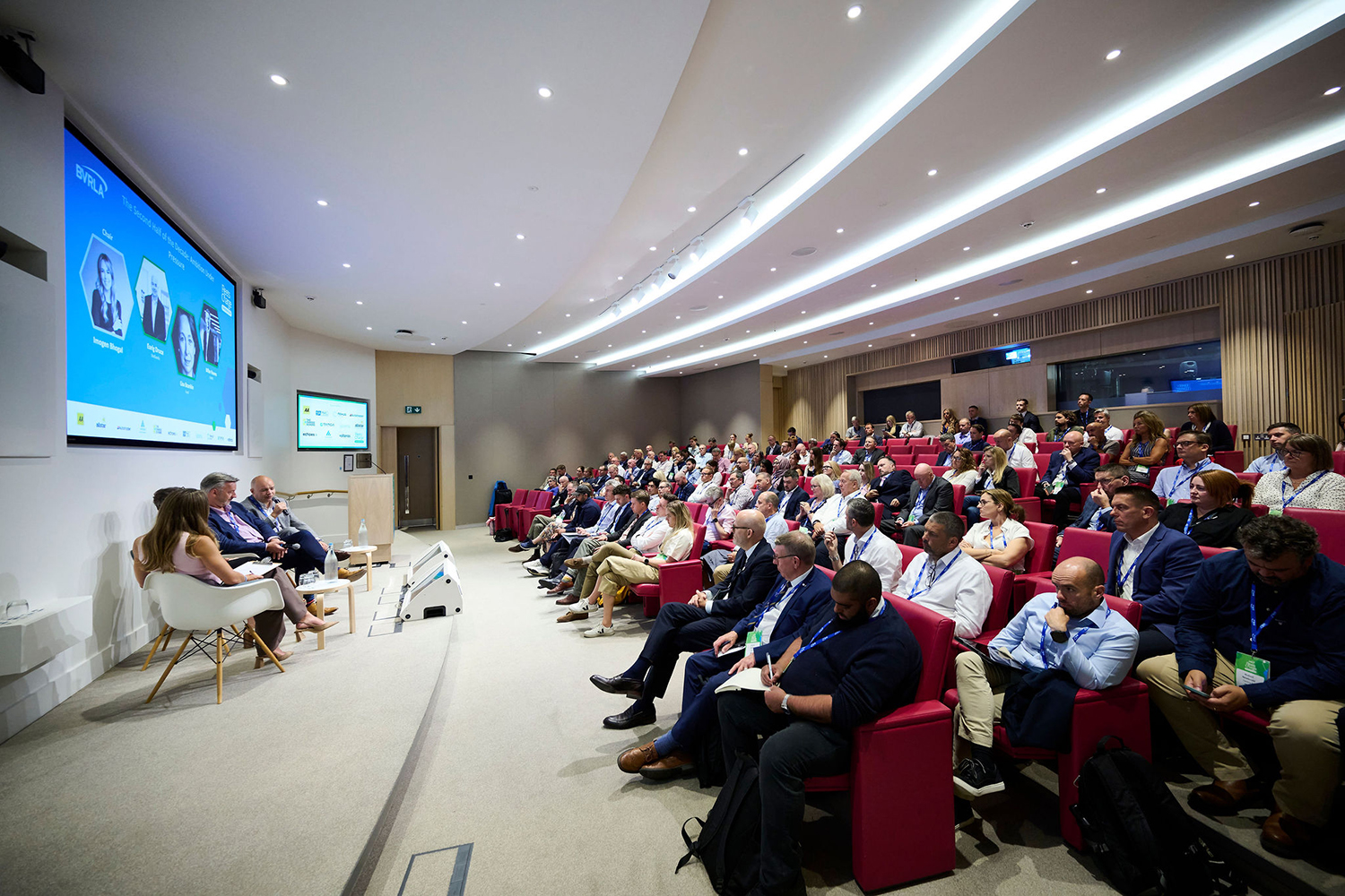 Fleets in Charge Conference 2026, image of lecture theatre with panel discussion