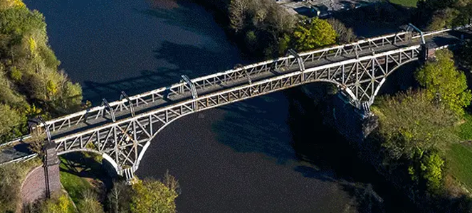 Warburton Toll Bridge in Lymm, England